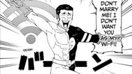 Takaba the comedian, as seen in the manga (Image Source: VIZ)